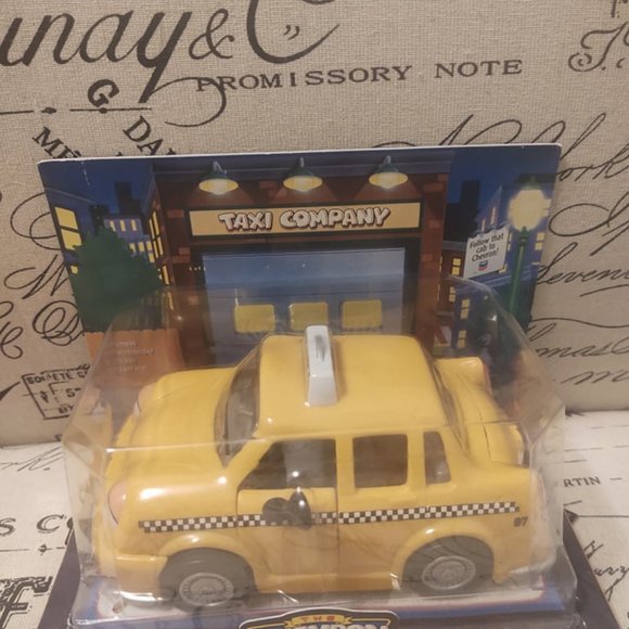 Yellow Chevron Cars Tyler Taxi Cab 1997 - Picture 2 of 5